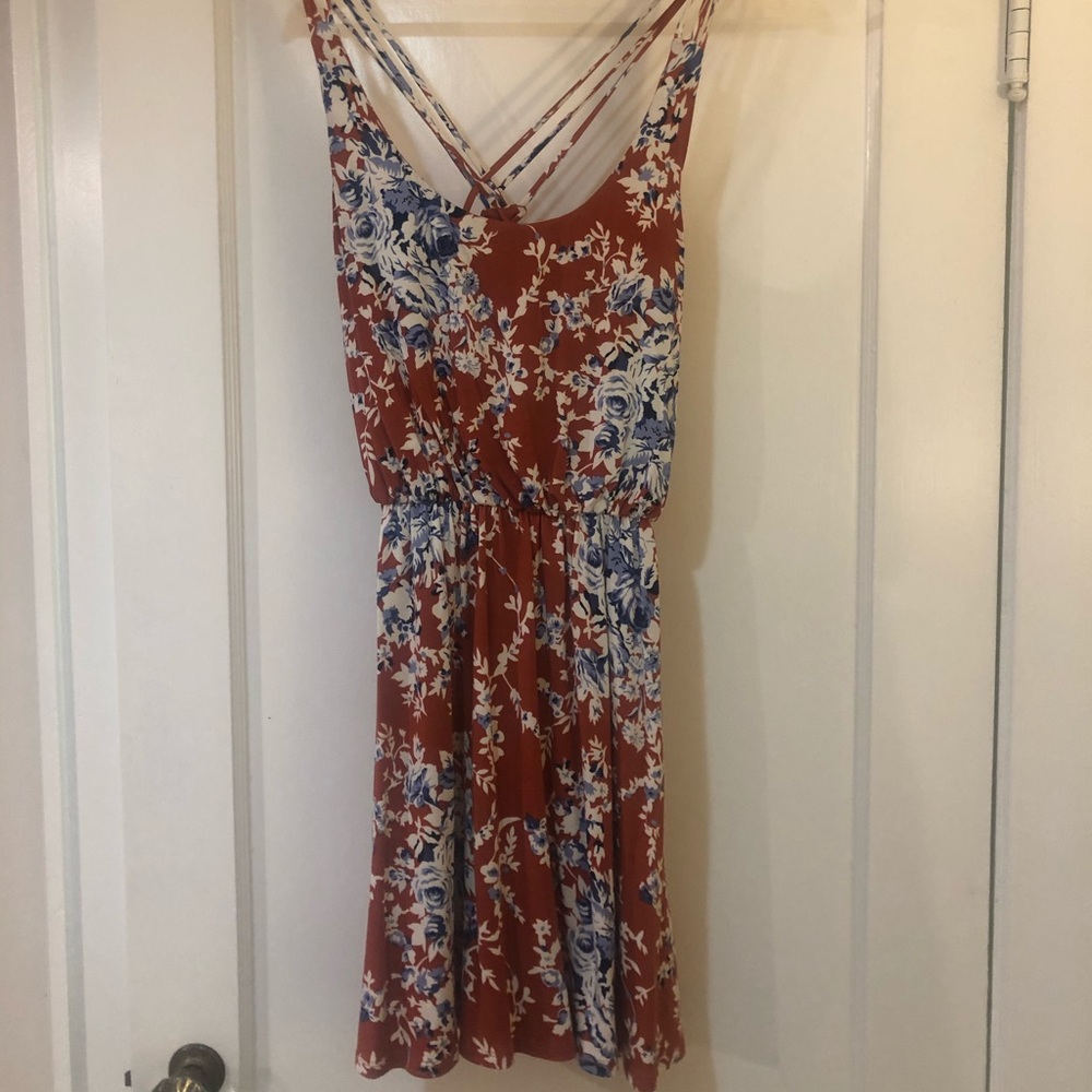 Women’s XS Nine Britton Floral Strappy Dress